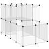 vidaXL Pienel&auml;inh&auml;kki l&auml;pin&auml;kyv&auml; 142x74x93 cm PP ja ter&auml;s