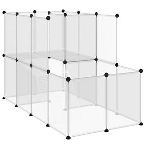 vidaXL Pienel&auml;inh&auml;kki l&auml;pin&auml;kyv&auml; 142x74x93 cm PP ja ter&auml;s