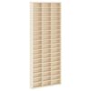 vidaXL Sein&auml;display-kaappi Sein&auml;kiinnitett&auml;v&auml; Beige 30 x 4,5 x 75 cm