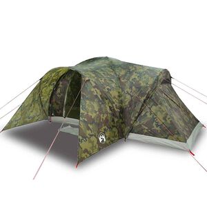 vidaXL Family Teltta Dome 6-hengen naamiointi vedenpit&auml;v&auml;