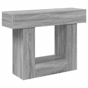 vidaXL Harmaa Sonoma 101 x 30 x 74 cm