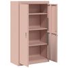 vidaXL S&auml;ilytyskaappi 2 pcs Pinkki 80 x 40 x 140 cm Ter&auml;s