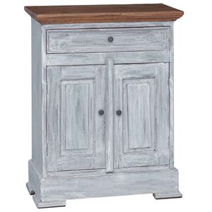 vidaXL S&auml;ilytyskaappi 63 x 30 x 79 cm Kiinte&auml;&auml; mahonkipuuta