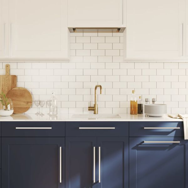 vidaXL Kaapin kahvat 20 kpl hopea 320 mm ruostumaton ter&auml;s