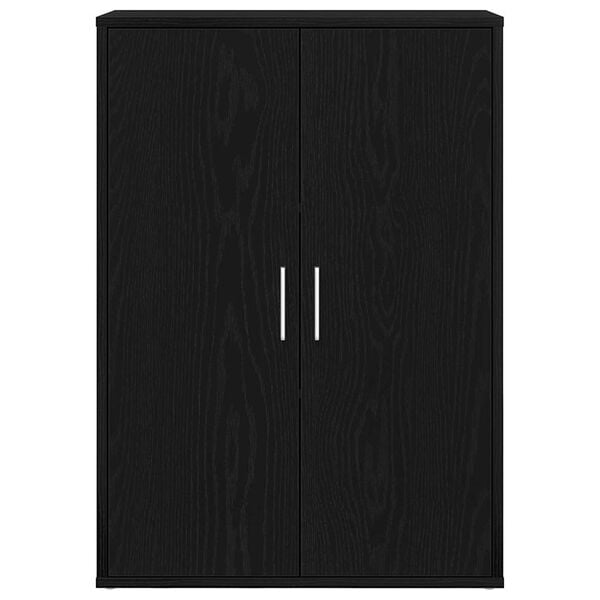 vidaXL Sivupöytä Musta tammi. 60 x 31 x 84 cm Tekninen puu