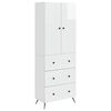 vidaXL Kaappisarja 2 kpl 66 x 34,5 x 90 cm Tekninen puu