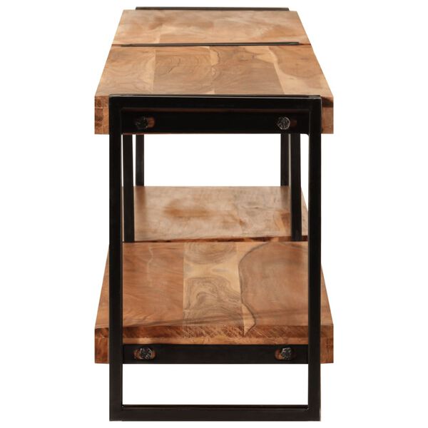 vidaXL TV-taso 200x30x40 cm t&auml;ysi akasiapuu