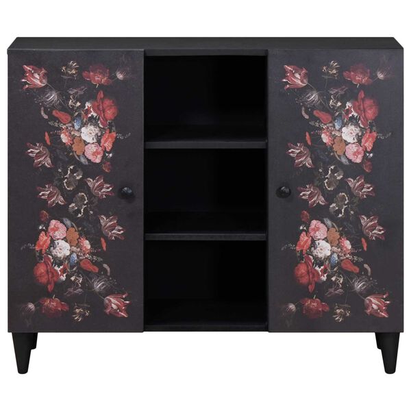 vidaXL S&auml;ilytyskaapit Moniv&auml;rinen 90 x 33,5 x 75 cm Kiinte&auml; mango puu