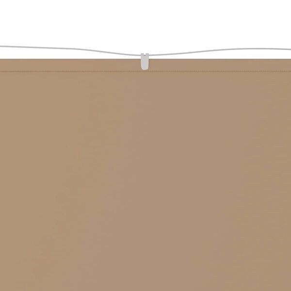 vidaXL Pystymarkiisi harmaanruskea 60x1200 cm Oxford kangas