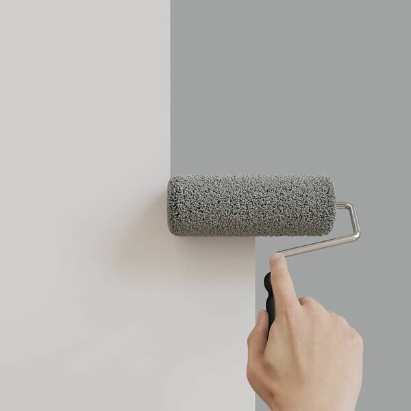 vidaXL Seinämaali Harmaa 16,5 x 16,5 x 15,9 cm Seinätaideteos