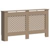 vidaXL L&auml;mp&ouml;patterin suoja MDF 152x19x81,5 cm