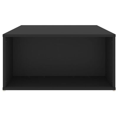 vidaXL Sohvapöytä musta 90x67x33 cm lastulevy