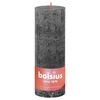 Bolsius Pilarikynttil&auml;t Shine 4 kpl 190x68 mm myrskynharmaa
