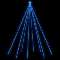 vidaXL Joulukuusen valot sisä-/ulkokäyttöön 1300 LED-valoa sininen 8 m