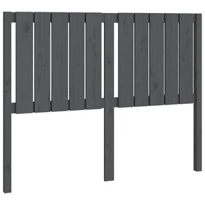vidaXL S&auml;ngynp&auml;&auml;ty harmaa 125,5x4x100 cm t&auml;ysi m&auml;nty