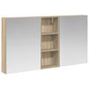 vidaXL Kylpyhuoneen kaappisetti 3 pcs 130 x 14,5 x 70 cm Tekninen puu