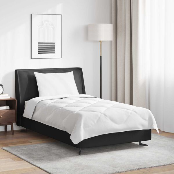 vidaXL Kauden peitto tyynyllä 2 pcs Valkoinen Mikrokuitu