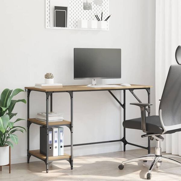 vidaXL P&ouml;yt&auml; Artisan tammi 120 x 50 x 75 cm Tekninen puu