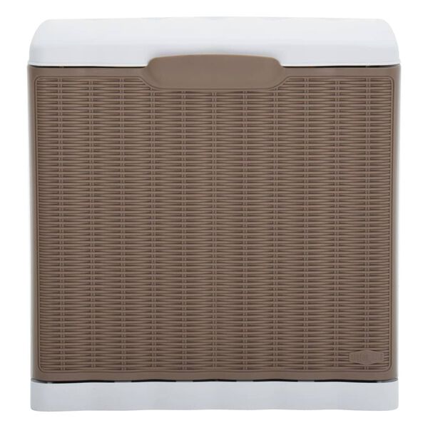 vidaXL Kenk&auml;kaappi harmaanruskea 40x30x40 cm