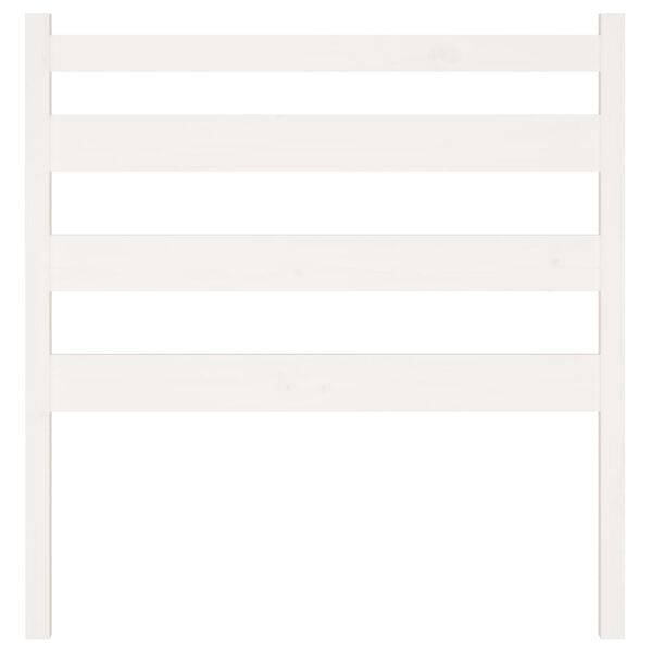 vidaXL S&auml;ngynp&auml;&auml;ty valkoinen 96x4x100 cm t&auml;ysi m&auml;nty