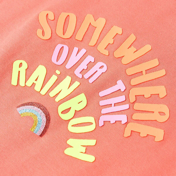 Lasten T-paita koralli 140