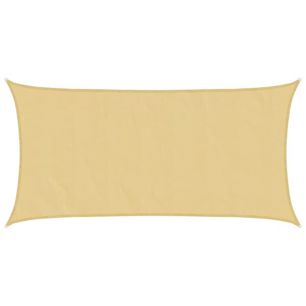 vidaXL Aurinkopurje hiekka 6x3 m 100% Oxford polyesteri