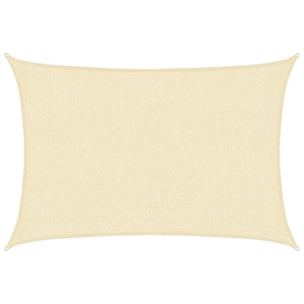 vidaXL Aurinkopurje 160 g/m² kerma 2x2,5 m HDPE