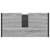 vidaXL Kylpyhuonekaappi Harmaa Sonoma 60 x 30 x 60 cm Tekninen puu