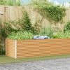 vidaXL Puutarhan Korotettu Kukkalaatikko 485 x 100 x 68 cm