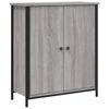 vidaXL Senkki harmaa Sonoma 70x30x80 cm tekninen puu