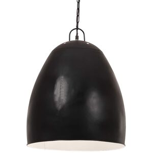 vidaXL Teollistyylinen riippuvalaisin 25 W musta py&ouml;re&auml; 42 cm E27