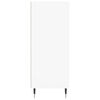 vidaXL Kaappi valkoinen 57x35x90 cm tekninen puu