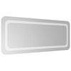 vidaXL Kylpyhuoneen LED-peili 100x40 cm