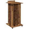 vidaXL Podium laatikon kanssa Vanha puu 55 x 55 x 107 cm Tekninen puu