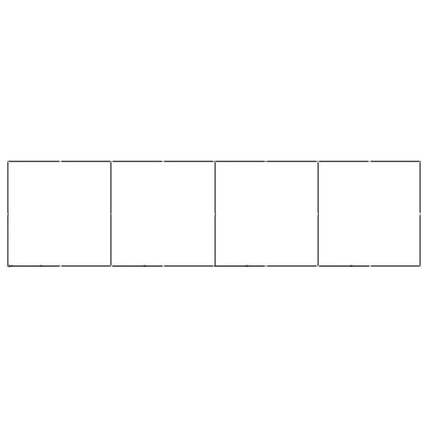 vidaXL Koiran ulkoh&auml;kki ter&auml;s 14,75 m&sup2;