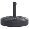 vidaXL Aurinkovarjon jalusta &Oslash;38 / 48 mm tangolle 25 kg py&ouml;re&auml;