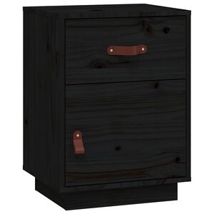 vidaXL Y&ouml;p&ouml;yt&auml; musta 40x34x55 cm t&auml;ysi m&auml;nty
