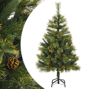 vidaXL Tekojoulukuusi saranoilla ja k&auml;vyill&auml; 120 cm