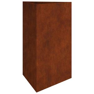 vidaXL Puutarhakukkalaatikko 50x43x75 cm Corten ter&auml;s