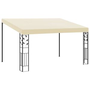 vidaXL Sein&auml;&auml;n kiinnitett&auml;v&auml; huvimaja 4x3x2,5 m kerma