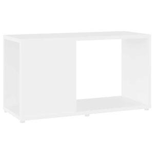 vidaXL TV-taso valkoinen 60x24x32 cm lastulevy