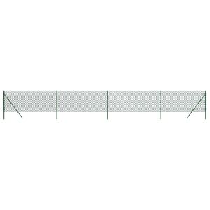 vidaXL Verkkoaita vihre&auml; 0,8x10 m
