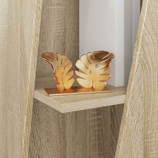 vidaXL Sivuhylly Sonoman tammi 33 x 32 x 70,5 cm Tekninen puu