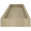 vidaXL Loggia sein&auml;hyllyt 4 kpl tammi 80x15x4 cm MDF