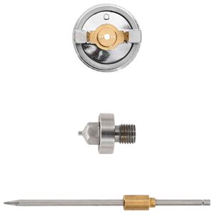 vidaXL HVLP Ruiskusuutin 0,8 mm suutin Hopea Ruostumaton ter&auml;s