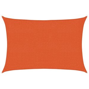 vidaXL Aurinkopurje 160 g/m&sup2; oranssi 2x2,5 m HDPE