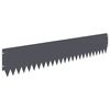 vidaXL Nurmireunus 30 kpl 103 x 20 cm Ter&auml;s Antrasiitti