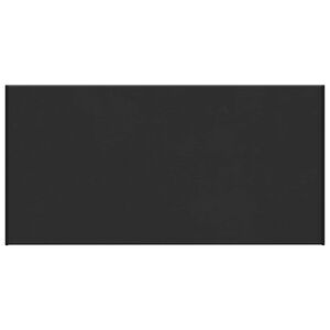 vidaXL Ikkunakynnys Musta puusyd&auml;mell&auml; 100 x 45 x 4,5 cm