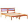 vidaXL S&auml;ngyn runko Vaha ruskea 4FT Small Double Massiivinen m&auml;nty
