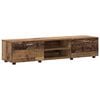 vidaXL TV-tasosetti laatikon kanssa FLORIN Vanha puu Tekninen puu